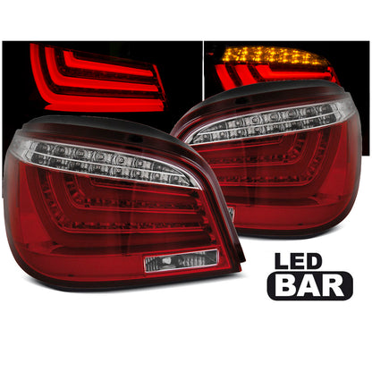 LED BAR Rücklichter Rot Weiß passend für BMW E60 LCI 07-10