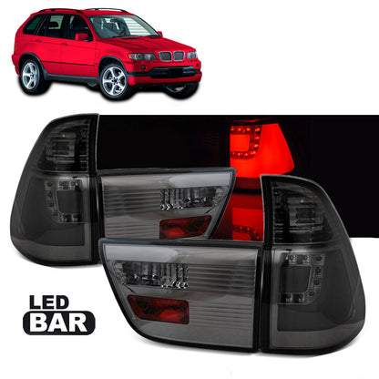 LED BAR Rücklichter Rauch passend für BMW X5 E53 09.99-10.03
