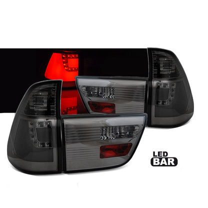 LED BAR Rücklichter Rauch passend für BMW X5 E53 09.99-10.03