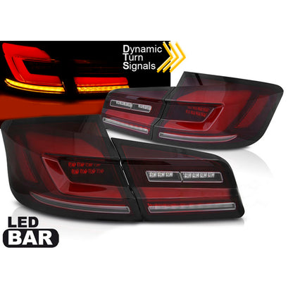 LED-BAR SEQ Rücklichter Rot Rauch passend für BMW F10 10-16