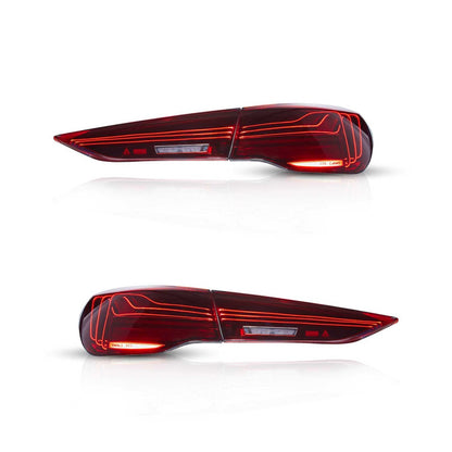 Dynamische LED Laserrücklichter passend für BMW 4er G22 G23 G26 2020-24