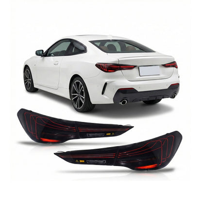 Dynamische LED Rauch-Rücklichter passend für BMW 4er G22 G23 G26 G83 20-24