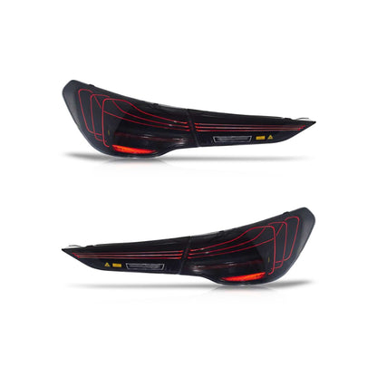 Dynamische LED Rauch-Rücklichter passend für BMW 4er G22 G23 G26 G83 20-24