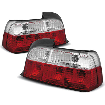 Rücklichter Rot Weiß passend für BMW E36 12.90-08.99 Coupé