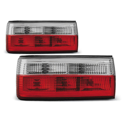 Rücklichter Rot Weiß passend für BMW E30 09.87-10.90