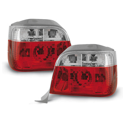 Rücklichter Rot Weiß passend für BMW E36 05.94-08.99 Touring