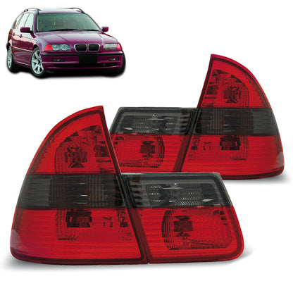 Rücklichter Rot Smoke passend für BMW E46 99-05 Touring