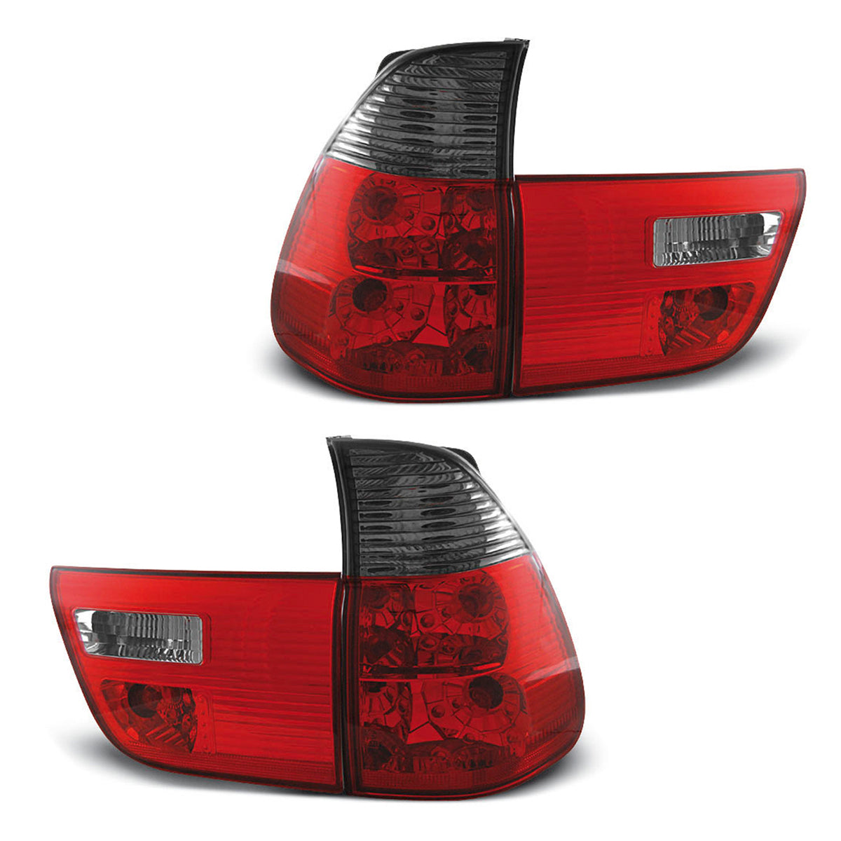 Rücklichter Rot Smoke passend für BMW X5 E53 09.99-06