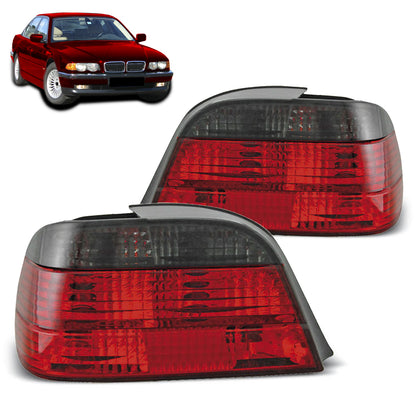 Rücklichter Rot Smoke passend für BMW E38 06.94-07.01