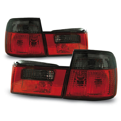 Rücklichter Rot Smoke passend für BMW E34 02.88-12.95 Limousine