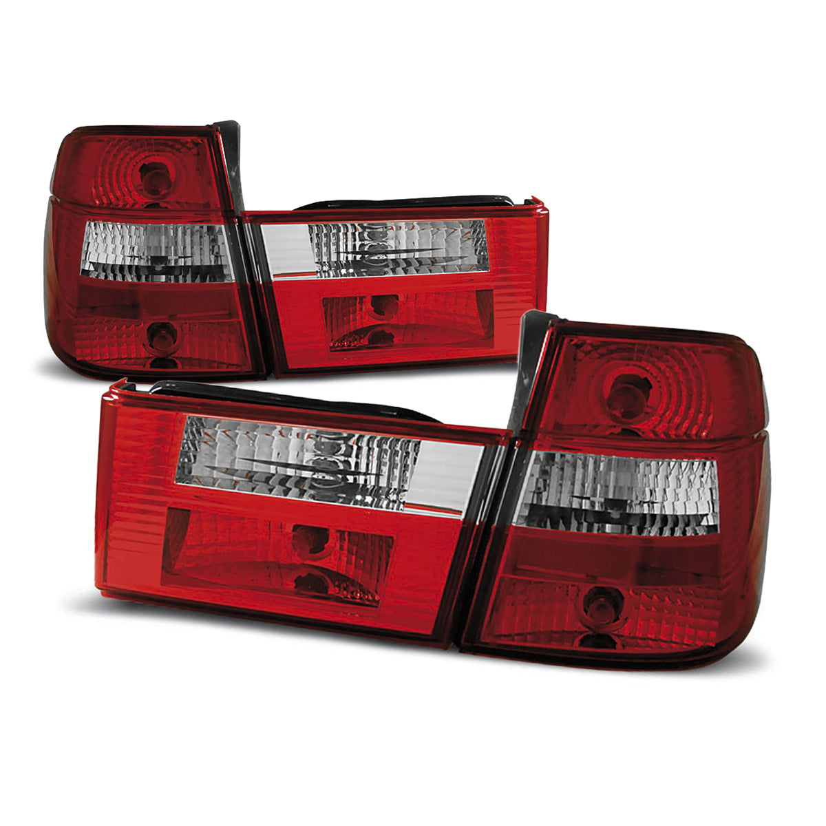 Rücklichter Rot Weiß passend für BMW E34 91-96 Touring