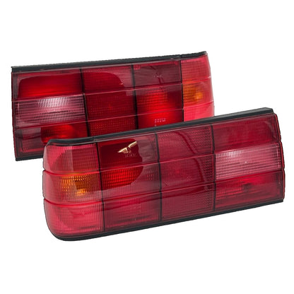 Rote Rücklichter passend für BMW 3er E30 Limousine Touring Cabrio 1988-1991