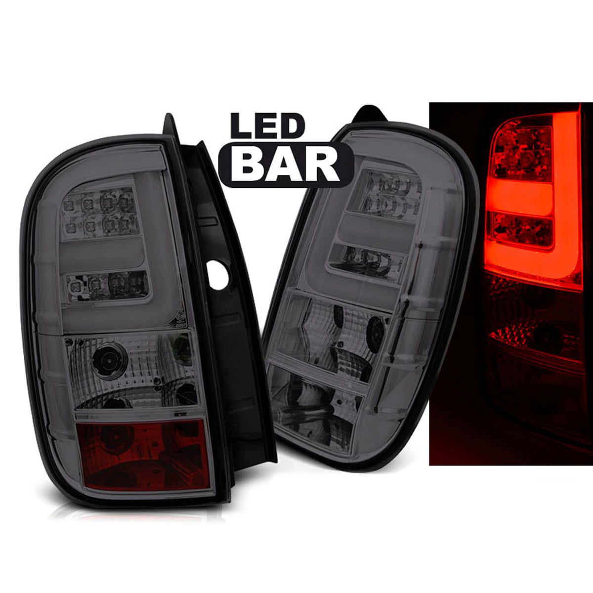Rücklichter Dacia Duster 04.10- LED-BAR Rauch