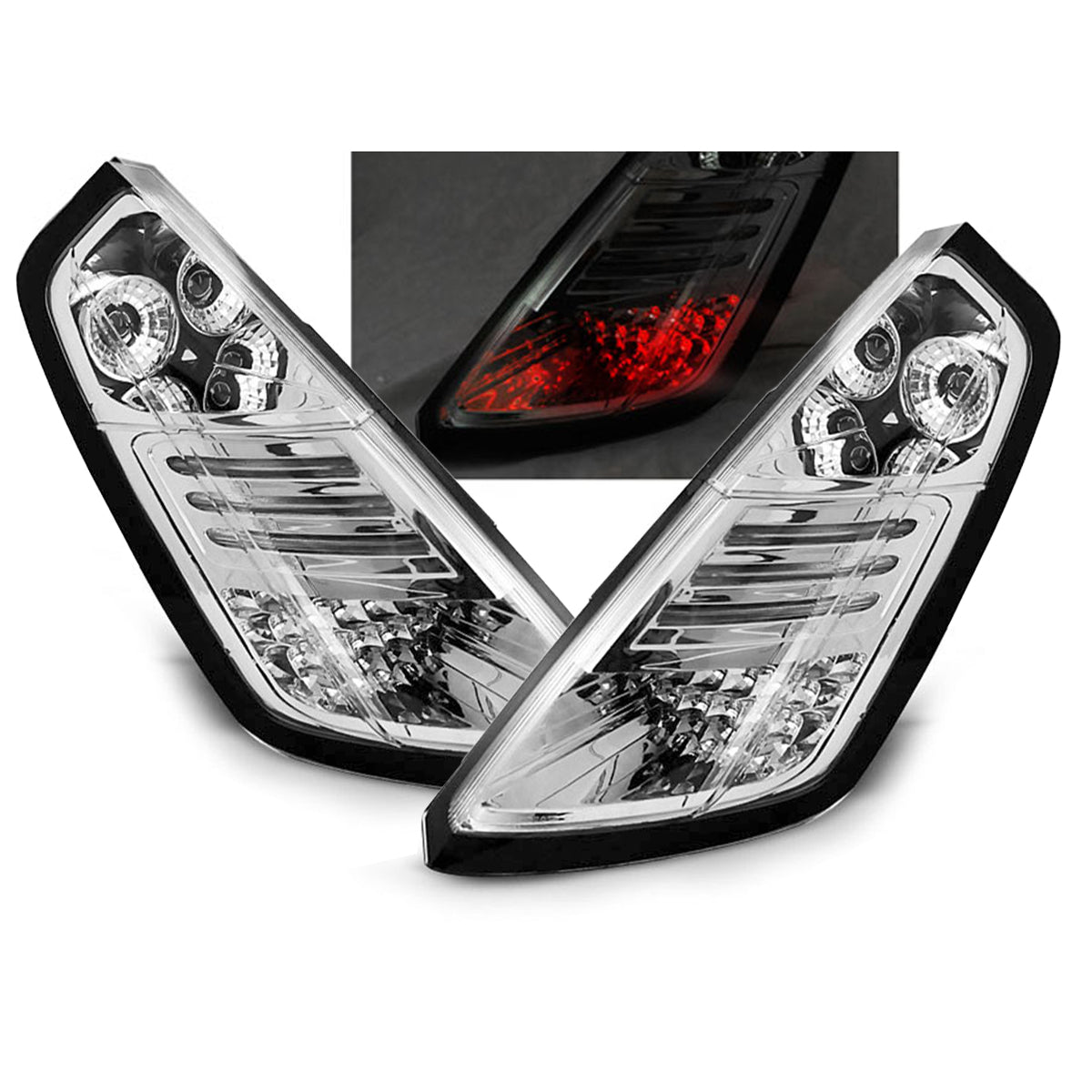 Rücklichter Fiat Grande Punto 09.05-09 Chrom LED