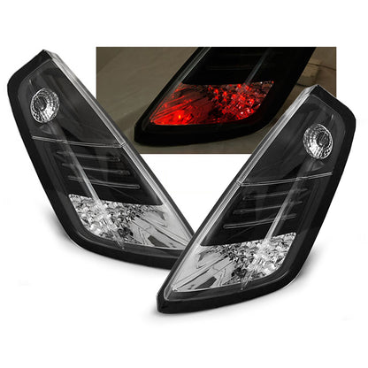 Rücklichter Fiat Grande Punto 09.05-09 Schwarz LED