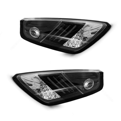 Rücklichter Fiat Grande Punto 09.05-09 Schwarz LED