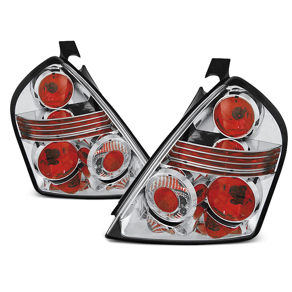 Rücklichter passend für Fiat Stilo 10.01-07 3D Chrom
