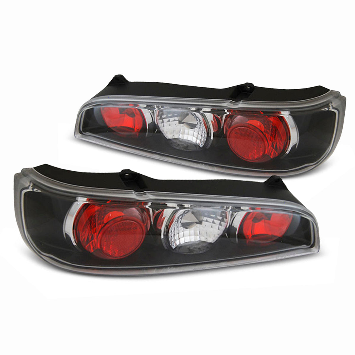Rücklichter passend für Fiat Seicento 600 98-10 Schwarz