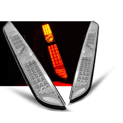 Rücklichter passend für Ford Focus MK2 09.04-08 HB Chrom LED