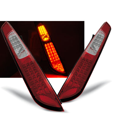 Rücklichter passend für Ford Focus MK2 09.04-08 HB Rot Weiß LED
