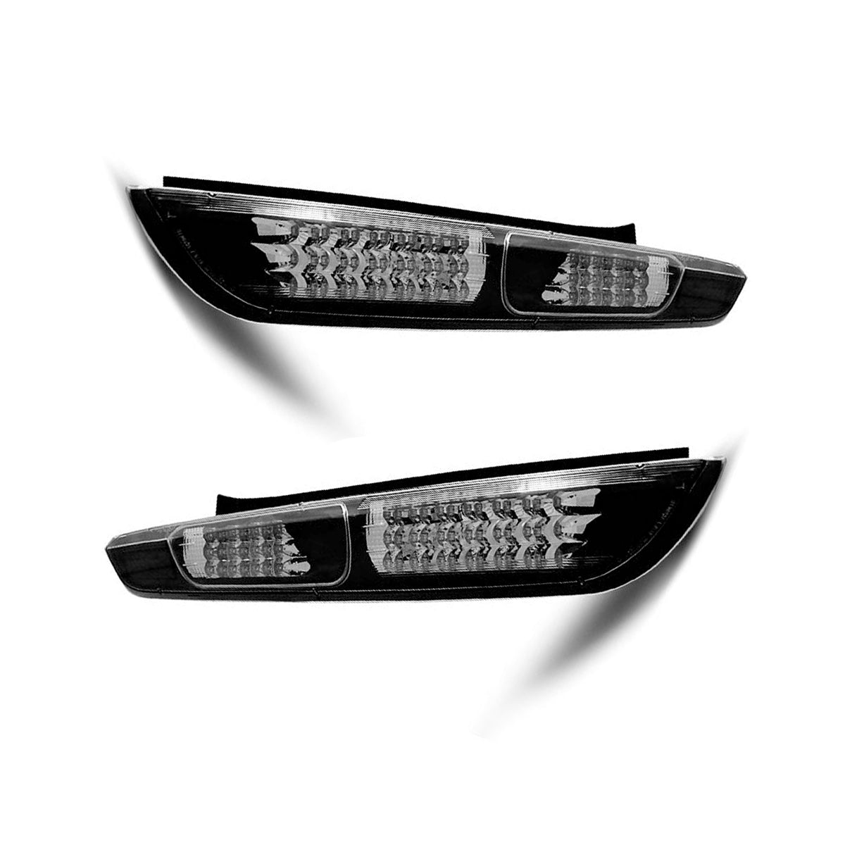 Rücklichter passend für Ford Focus MK2 08-10 HB Schwarz LED