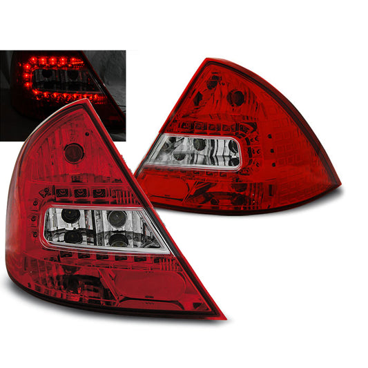 Rücklichter passend für Ford Mondeo MK3 09.00-07 Rot Weiß LED
