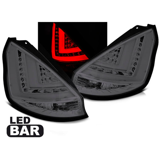 Rücklichter passend für Ford Fiesta MK7 12-16 HB Smoke LED Bar