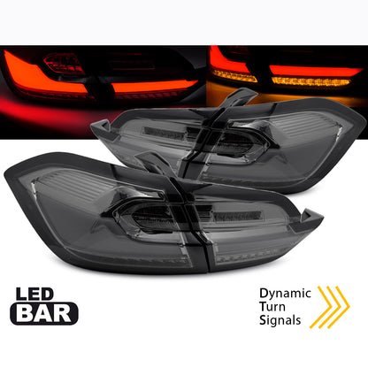 LED Rücklichter Smoke passend für Ford Fiesta MK8 17-21 Hatchback