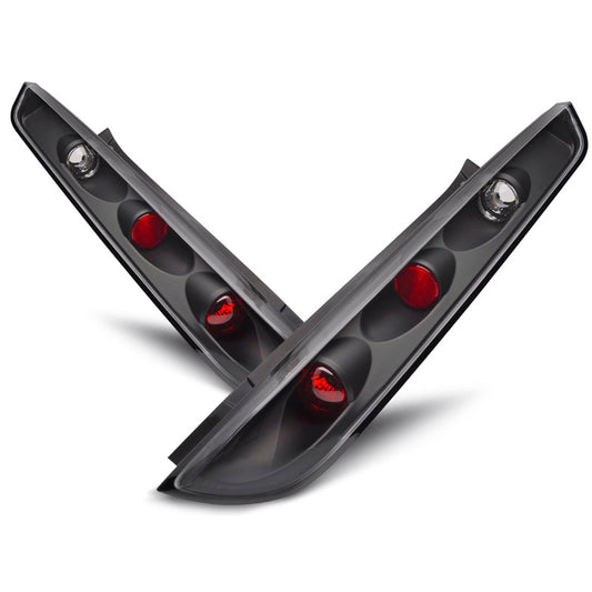 Rücklichter passend für Ford Focus MK2 04-08 Hatchback Schwarz