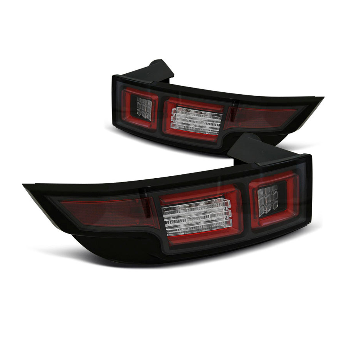 Rücklichter passend für Land Rover Range Rover Evoque 11-18 Schwarz LED