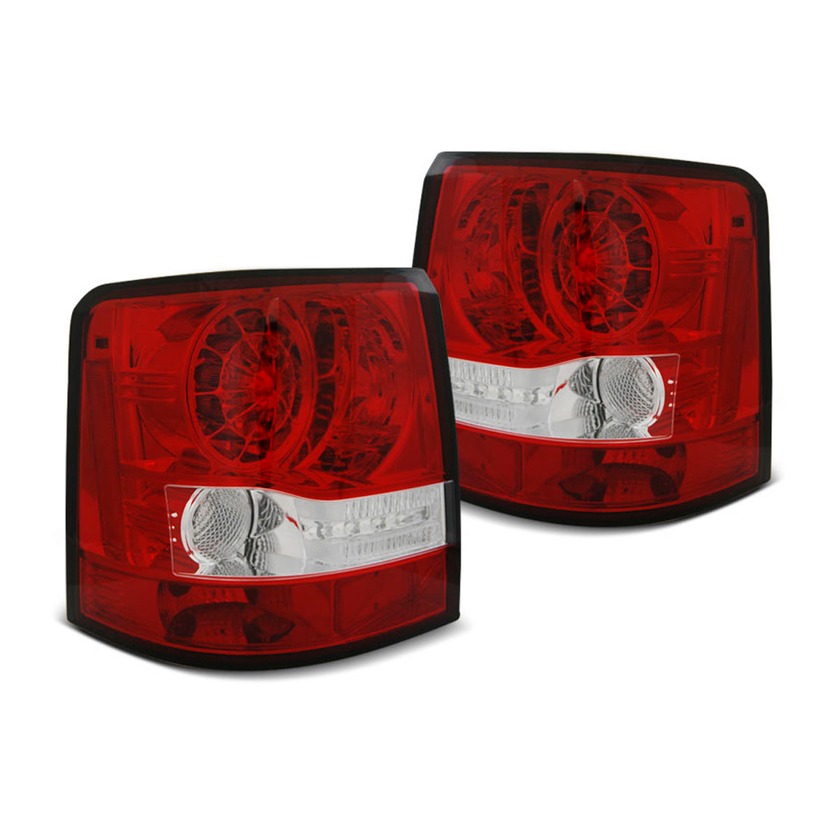 Rücklichter passend für Land Rover Range Rover Sport 05-09 Rot Weiß LED
