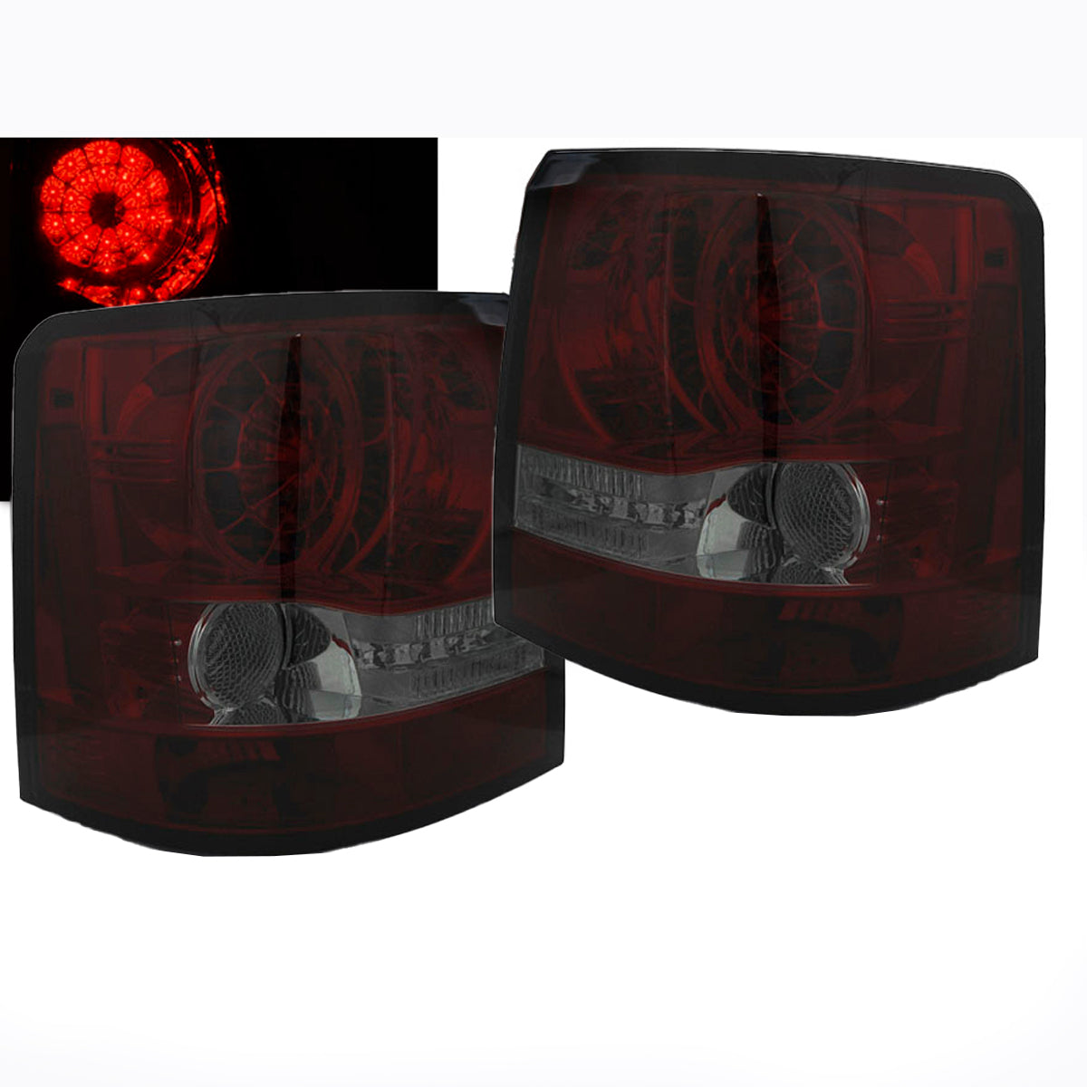 Rücklichter passend für Land Rover Range Rover Sport 05-09 Rot Smoke LED