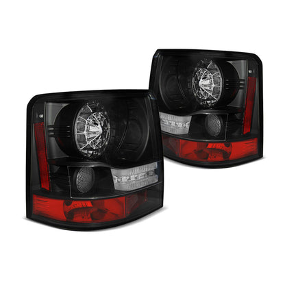 Rücklichter passend für Land Rover Range Rover Sport 05-09 Schwarz LED