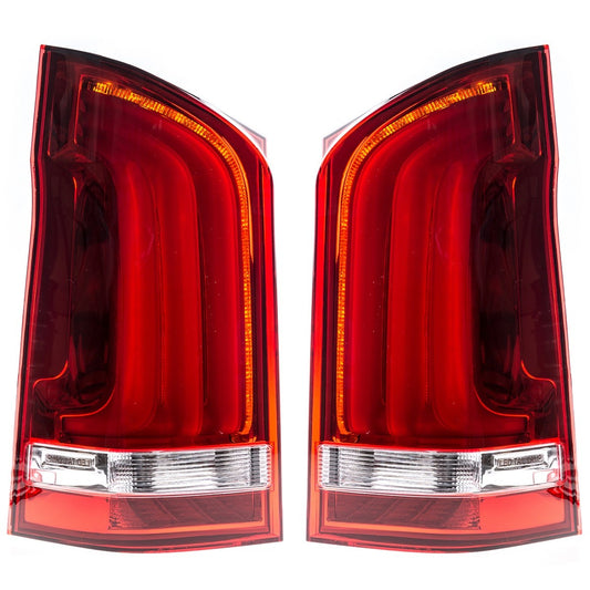 Dynamische LED BAR Rücklichter Rot passend für Mercedes Vito W447 2014-2019