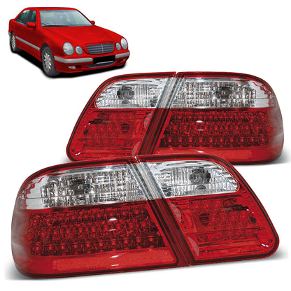 LED Rücklichter Rot Weiß passend für MERCEDES W210 95-03.02