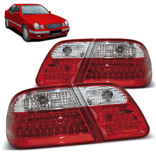 LED Rücklichter Rot Weiß passend für MERCEDES W210 95-03.02