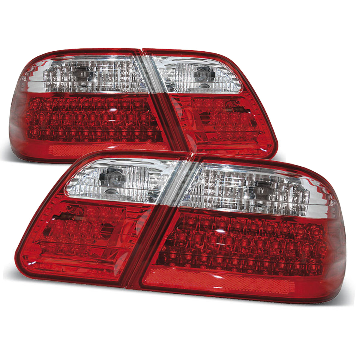 LED Rücklichter Rot Weiß passend für MERCEDES W210 95-03.02