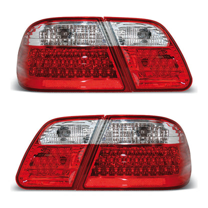 LED Rücklichter Rot Weiß passend für MERCEDES W210 95-03.02