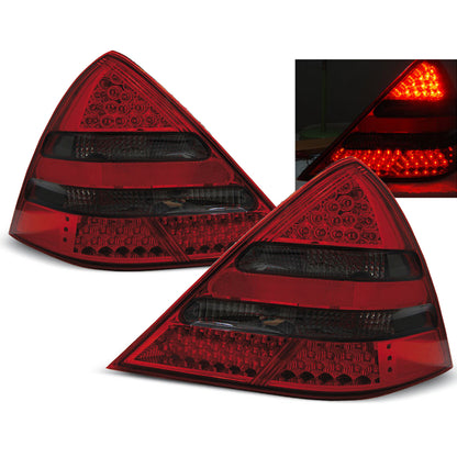 LED Rücklichter Rot Smoke passend für MERCEDES R170 SLK 04.96-04