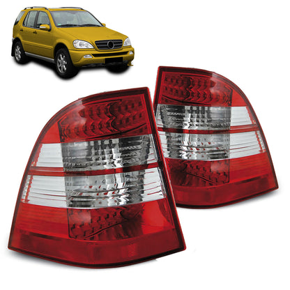 LED Rücklichter Rot Weiß passend für MERCEDES W163 ML M-KLASSE 03.98-05