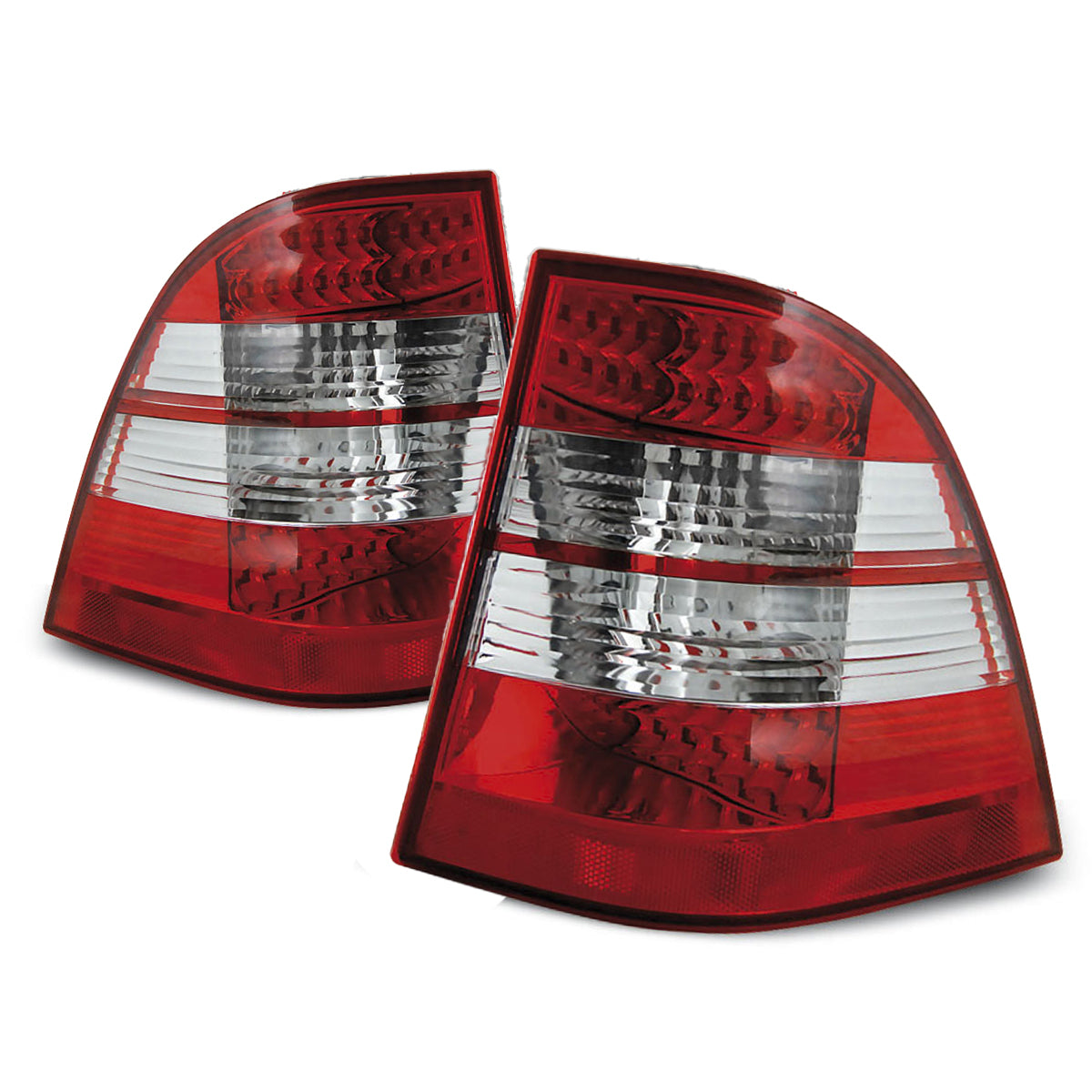 LED Rücklichter Rot Weiß passend für MERCEDES W163 ML M-KLASSE 03.98-05