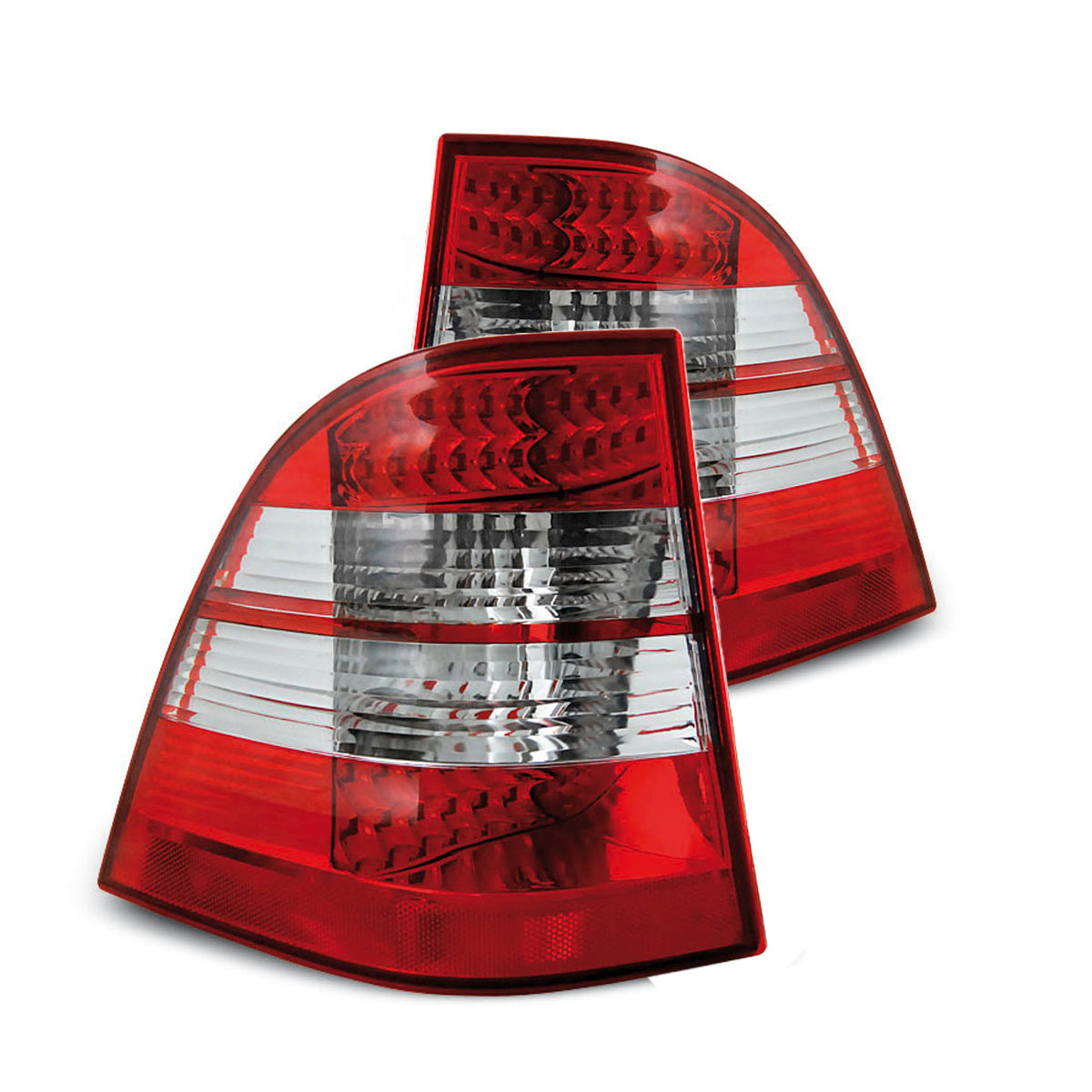 LED Rücklichter Rot Weiß passend für MERCEDES W163 ML M-KLASSE 03.98-05