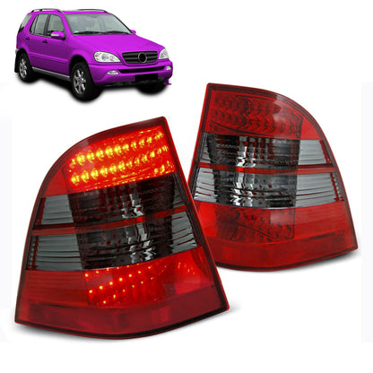 LED Rücklichter Rot Smoke passend für MERCEDES W163 ML M-KLASSE 03.98-05