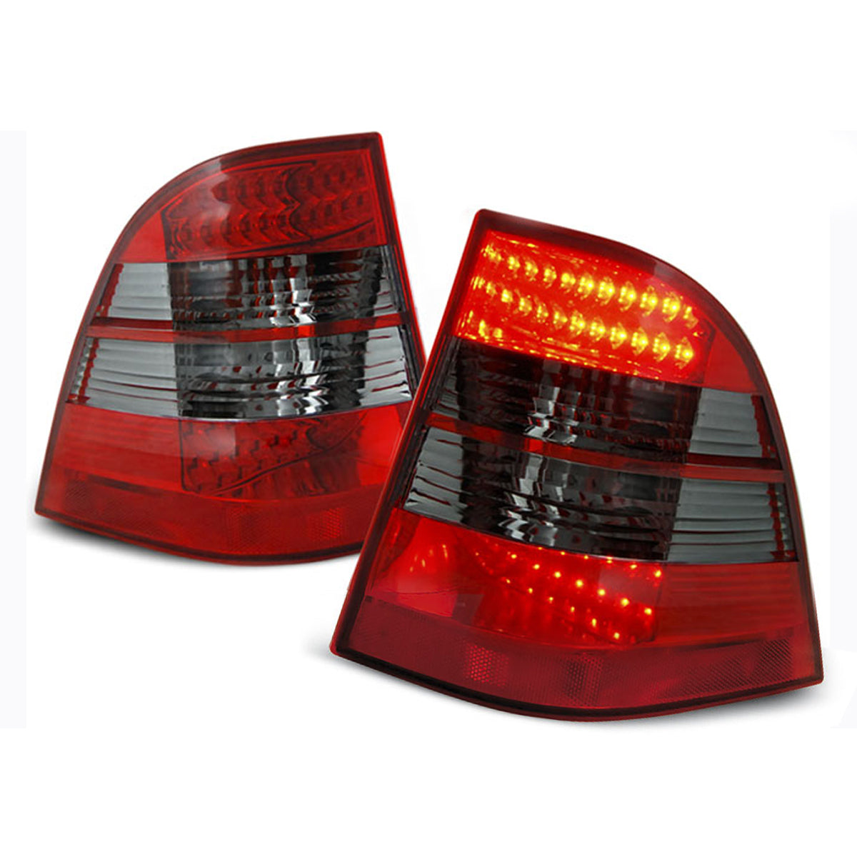 LED Rücklichter Rot Smoke passend für MERCEDES W163 ML M-KLASSE 03.98-05