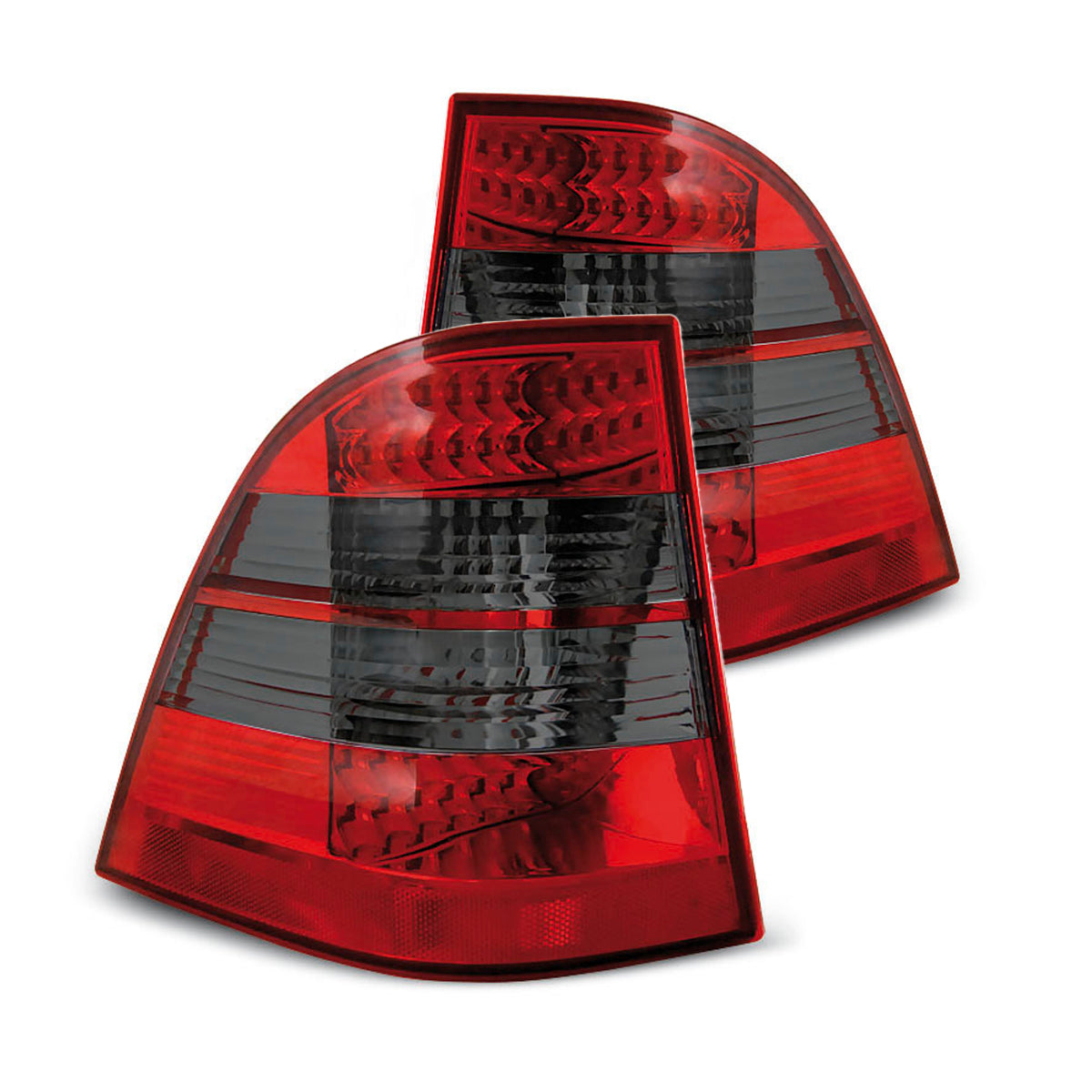 LED Rücklichter Rot Smoke passend für MERCEDES W163 ML M-KLASSE 03.98-05