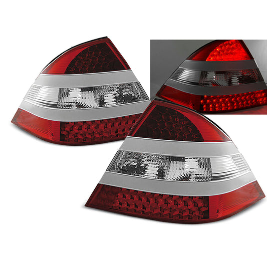 LED Rücklichter Rot Weiß passend für MERCEDES W220 S-KLASSE 09.98-05.05