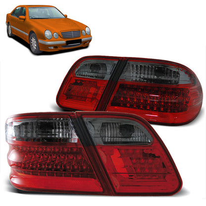 LED Rücklichter Rot Smoke passend für MERCEDES W210 E-KLASSE 95-03.02