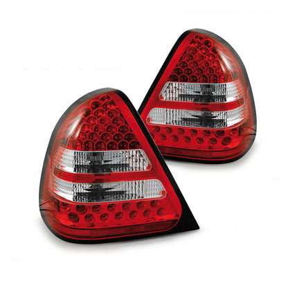 LED Rücklichter Rot Weiß passend für MERCEDES W202 C-KLASSE 06.93-06.00