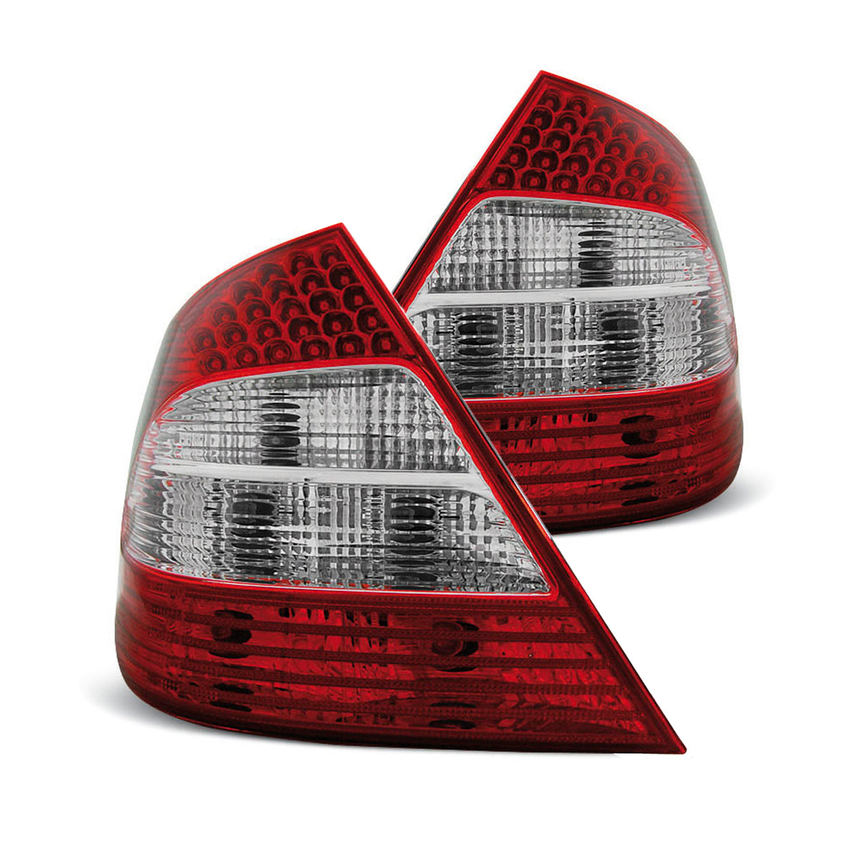 LED Rücklichter Rot Weiß passend für MERCEDES W211 E-KLASSE 03.02-04.06