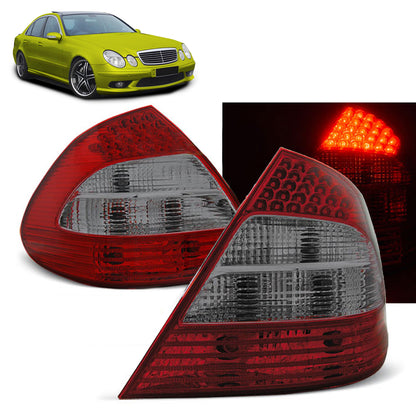 LED Rücklichter Rot Smoke passend für MERCEDES W211 E-KLASSE 03.02-04.06